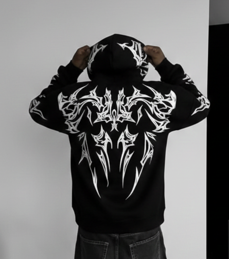 Ninja Drop Shoulder Hoodie