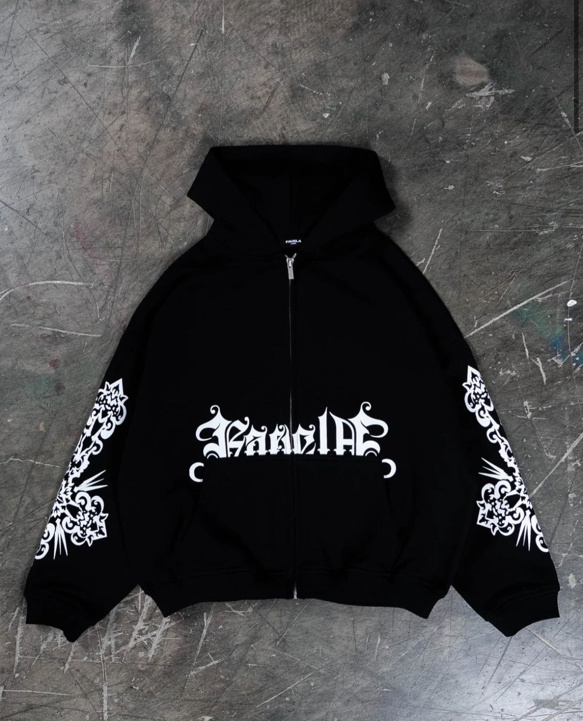 Hip Hop Zipper Hoodie 🔥