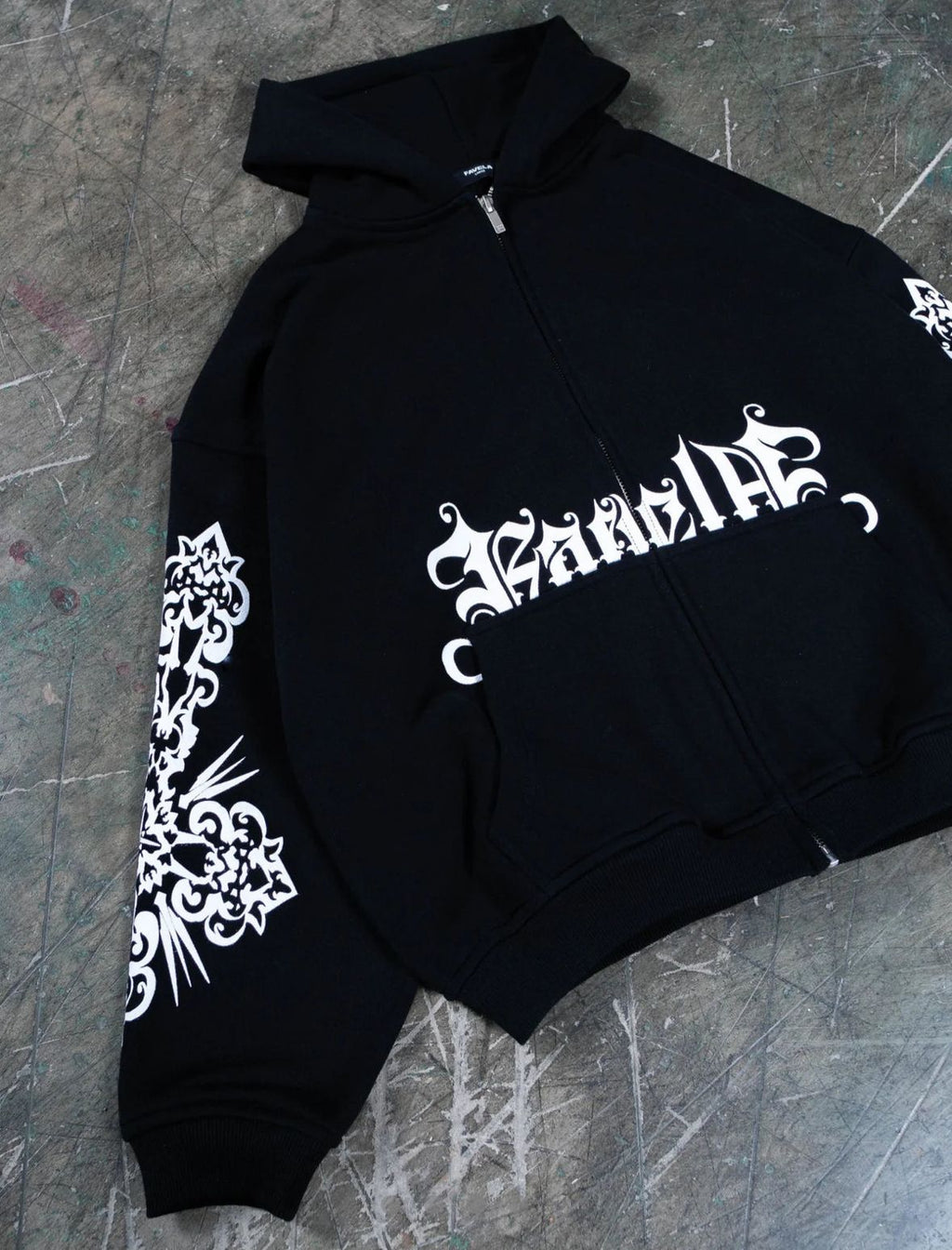 Hip Hop Zipper Hoodie 🔥