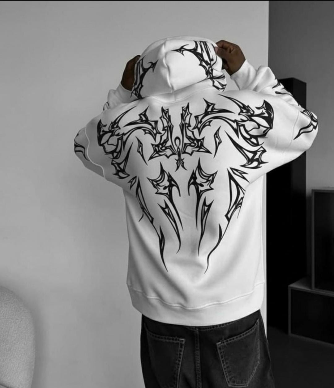 Ninja Drop Shoulder Hoodie